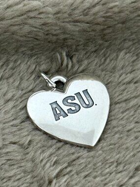 Arizona State University Classic Heart Charm